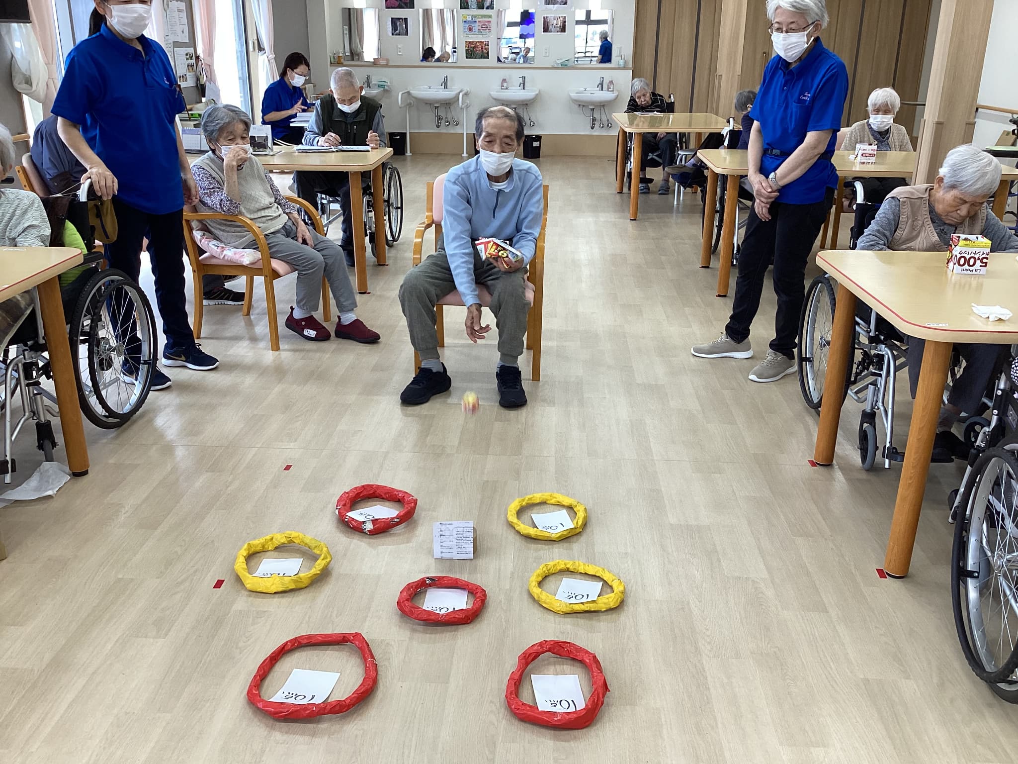 「アースケア前橋　朝倉の里」点取りゲーム!(^^)!